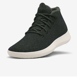 AllBirds Runner Up High Top shoes Mizzles wool green women’s size 8